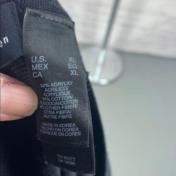 Axcess Men’s Black‎ Size XL Block Design Pullover Sweater - Picture 7 of 8